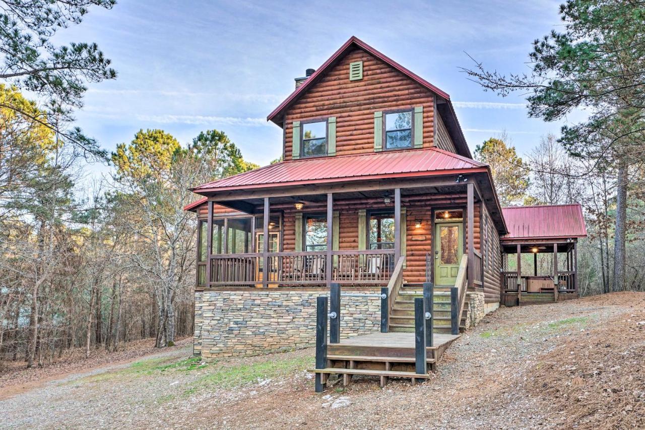 Broken Bow Cabin With Deck, Hot Tub And Fire Pit! エクステリア 写真