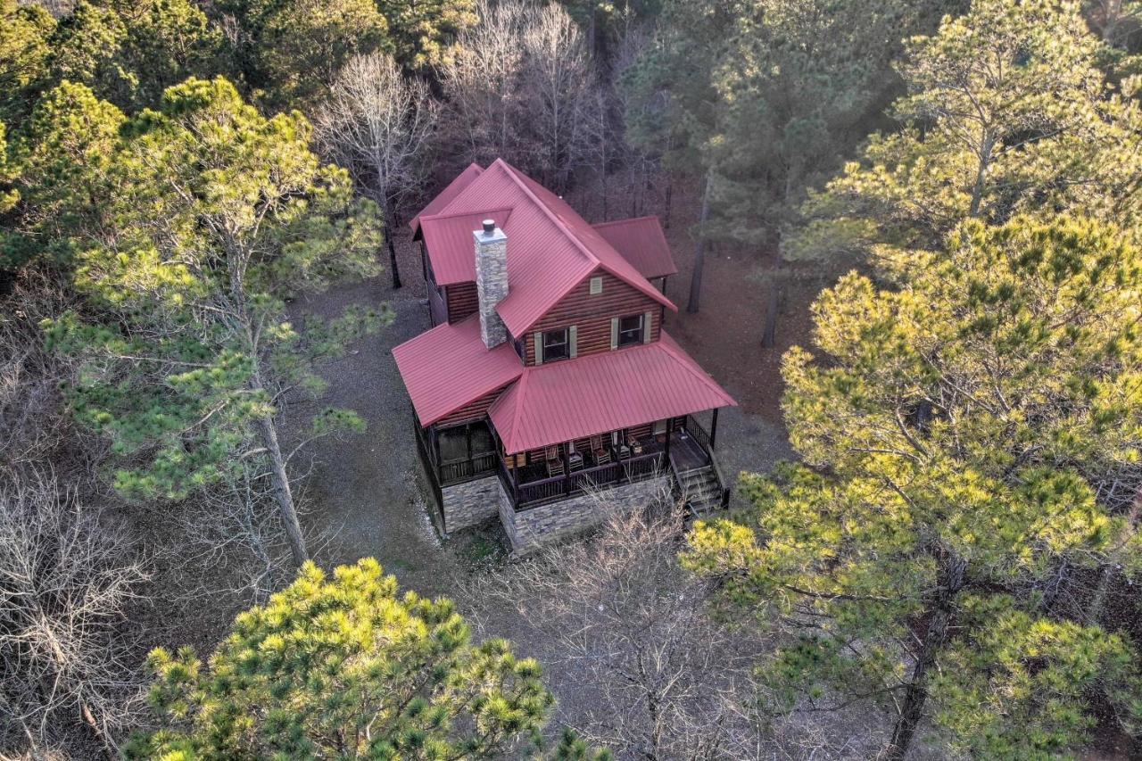 Broken Bow Cabin With Deck, Hot Tub And Fire Pit! エクステリア 写真